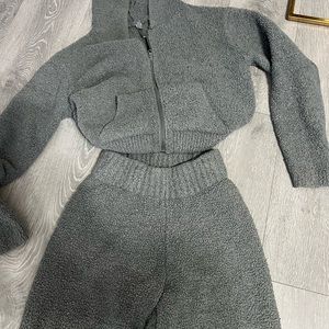 SKIMS Cozy collection top and bottom